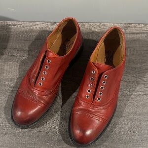 Miz Mooz Rich Red Oxfords